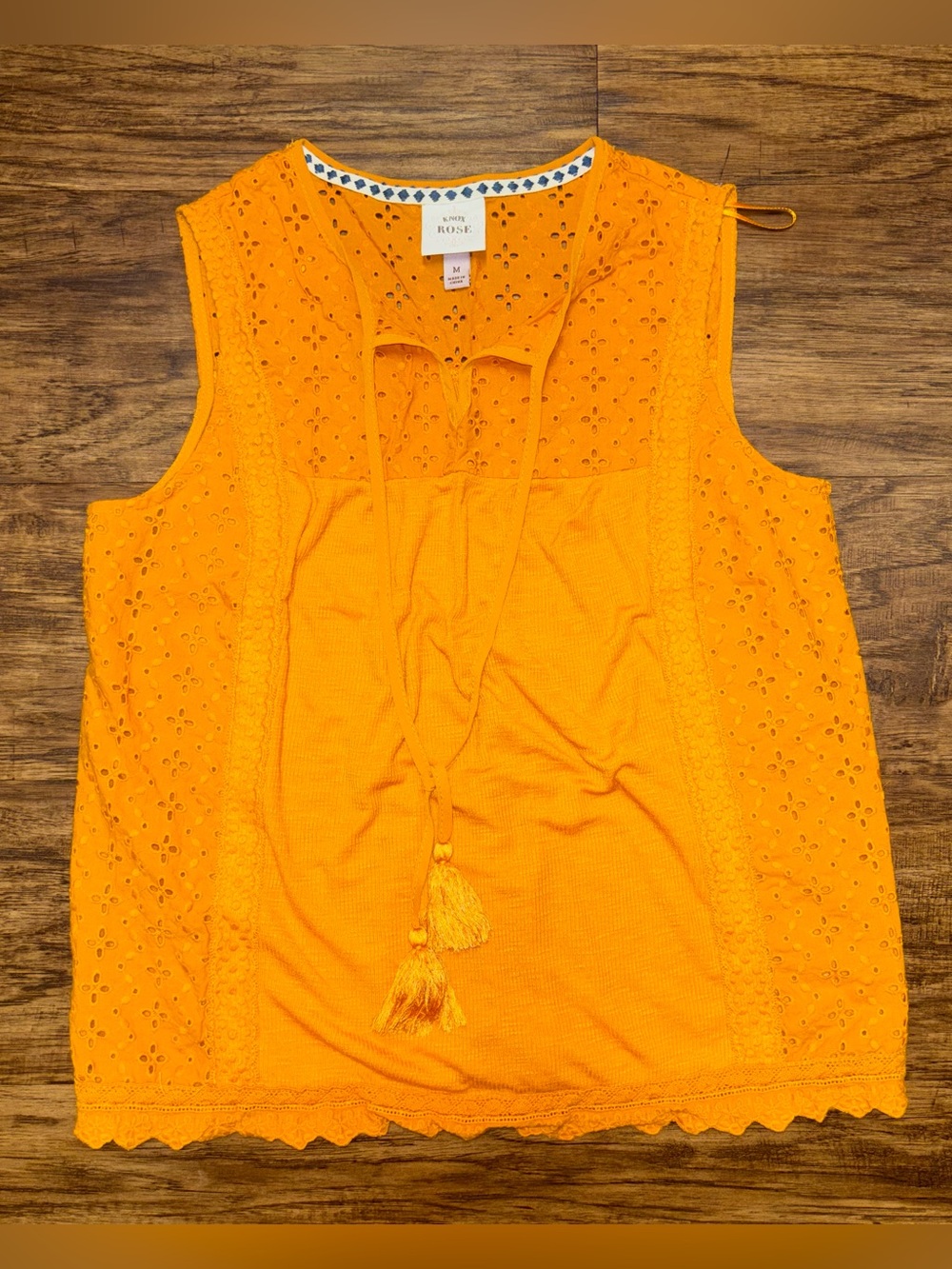 Knox Rose Tank Blouse Size Medium